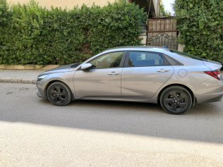 Hyundai Elantra CN7 2021 Gray Automatic Used for Sale in Greater Cairo ( Cairo + Giza)