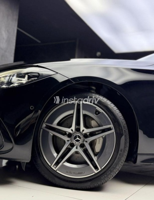 Mercedes C 180 2022 Black Automatic Used for Sale in Cairo - 8