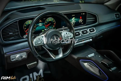 Mercedes GL Class 2021 Gray Automatic Used for Sale in Cairo - 3
