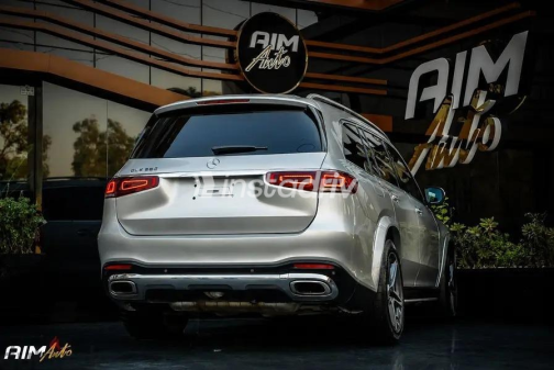 Mercedes GL Class 2021 Gray Automatic Used for Sale in Cairo - 4