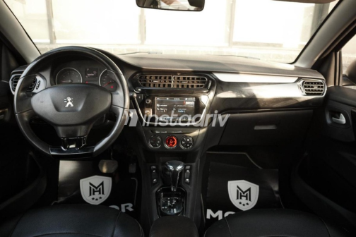 Peugeot 301 2021 Dark Blue Automatic Used for Sale in Nasr city - 2