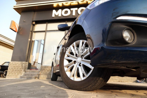 Peugeot 301 2021 Dark Blue Automatic Used for Sale in Nasr city - 9