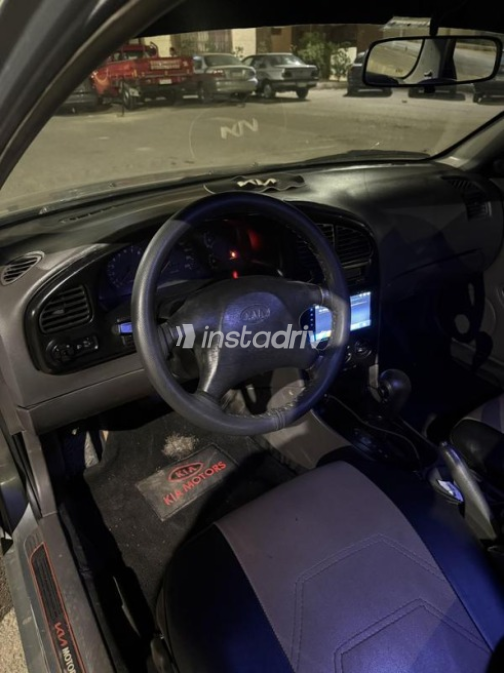Kia Sephia 2001 Gray Automatic Used for Sale in Cairo - 8