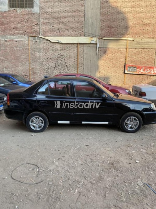 Hyundai Verna 2008 Black Automatic Used for Sale in Nasr city - 3