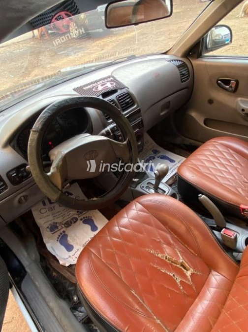 Hyundai Verna 2008 Black Automatic Used for Sale in Nasr city - 5