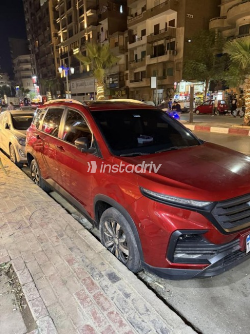 Chevrolet Captiva 2020 Dark Red Automatic Used for Sale in Sohag - 3