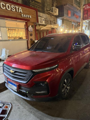 Chevrolet Captiva 2020 Dark Red Automatic Used for Sale in Sohag
