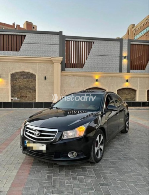Daewoo Lacetti 2010 Black Automatic Used for Sale in Mansoura - 4