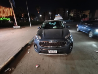 Kia Sportage 2017 Dark Blue Automatic Used for Sale in Hadayek October