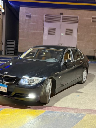 BMW 320 2006 Black Automatic Used for Sale in Suez 