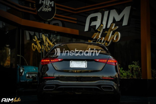 Mercedes C 180 2023 Black Automatic Used for Sale in Cairo - 2