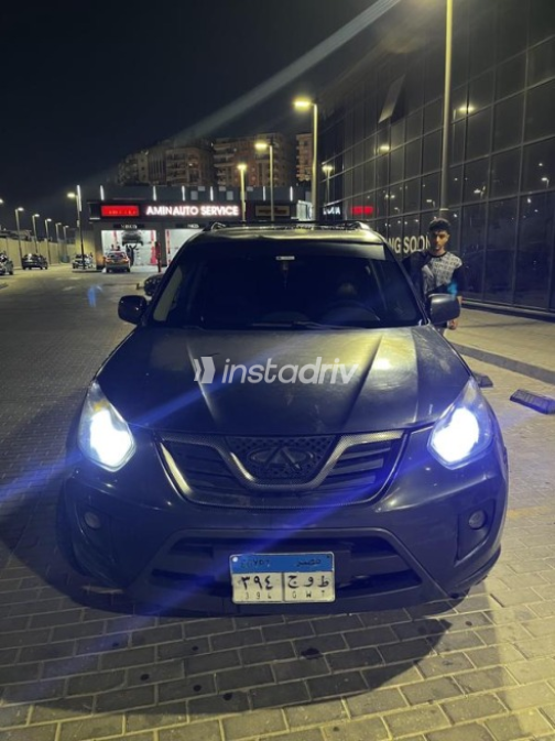 Chery Tiggo 3 2017 Blue Automatic Used for Sale in Maadi - 3