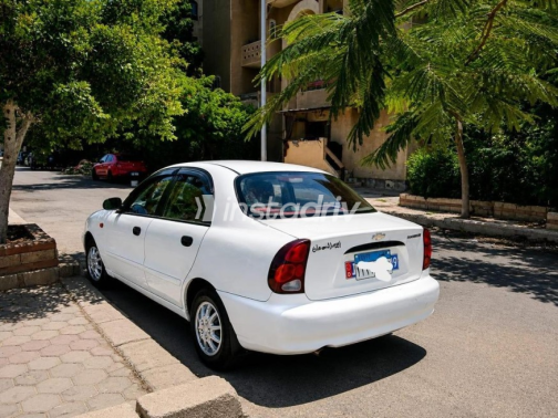 Chevrolet Lanos 2009 White Manual Used for Sale in Al Shorouk - 3