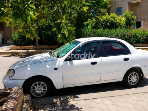 Chevrolet Lanos 2009 White Manual Used for Sale in Al Shorouk - 4