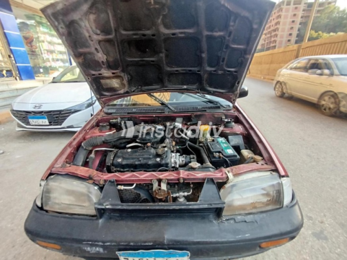 Suzuki Swift 1993 Red Manual Used for Sale in El Haram - 1