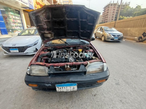 Suzuki Swift 1993 Red Manual Used for Sale in El Haram - 4