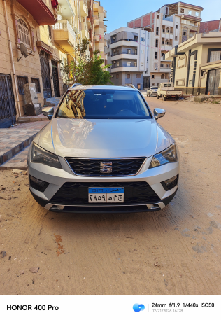 Seat Ateca 2018 Silver Automatic Used for Sale in Greater Cairo ( Cairo + Giza)