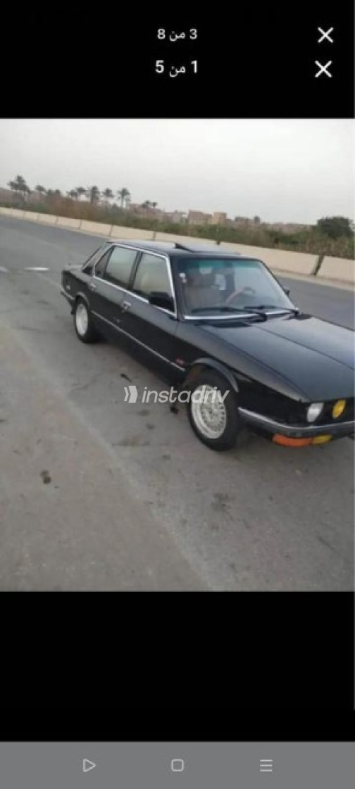 BMW 518 1982 Black Manual Used for Sale in Cairo - 1