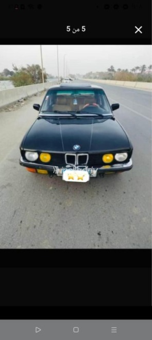 BMW 518 1982 Black Manual Used for Sale in Cairo - 3