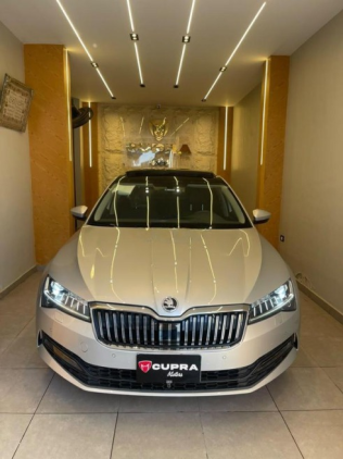 Skoda Superb 2022 Silver Automatic Used for Sale in Kafr el-Dawwar