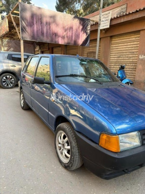 Fiat Uno 2001 Dark Blue Manual Used for Sale in Cairo - 2