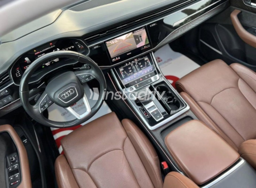 Audi Q7 2021 Dark Blue Automatic Used for Sale in Sheikh Zayed City - 5