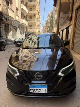 نيسان قشقاي 2021 أسود أوتوماتيك مستعملة للبيع في شبين الكوم