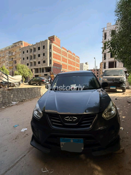 Chery Tiggo 2017 Gray Automatic Used for Sale in Greater Cairo ( Cairo + Giza) - 3