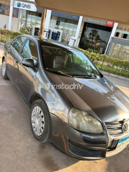Volkswagen Jetta 2008 Dark Gray Automatic Used for Sale in Giza - 3