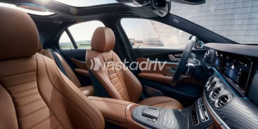مرسيدس E 200 2021 أبيض أوتوماتيك مستعملة للبيع في الجيزة - 1