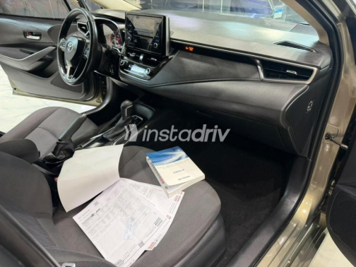 Toyota Corolla 2021 Brown Automatic Used for Sale in Cairo - 9
