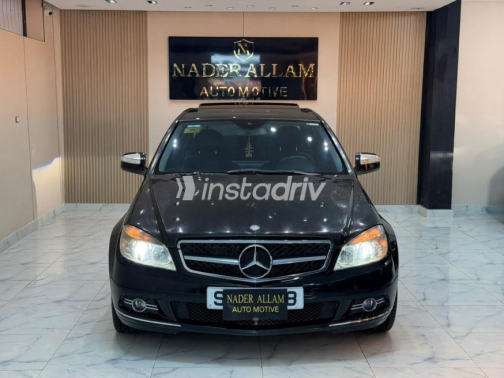 مرسيدس C 280 2008 أسود أوتوماتيك مستعملة للبيع في القاهرة - 1