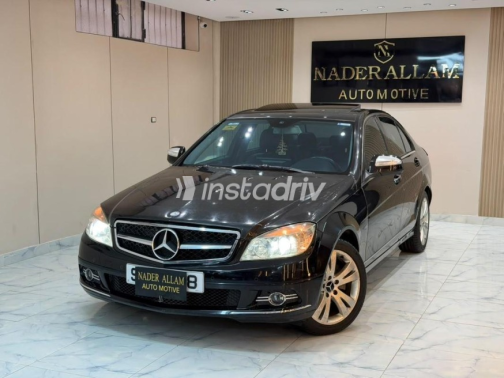 مرسيدس C 280 2008 أسود أوتوماتيك مستعملة للبيع في القاهرة - 2