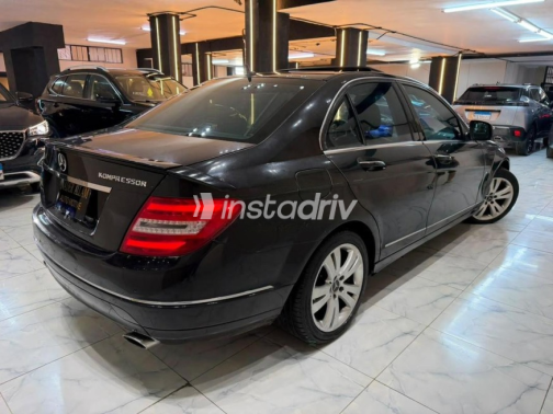مرسيدس C 280 2008 أسود أوتوماتيك مستعملة للبيع في القاهرة - 5