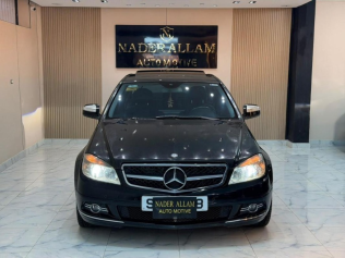 مرسيدس C 280 2008 أسود أوتوماتيك مستعملة للبيع في القاهرة