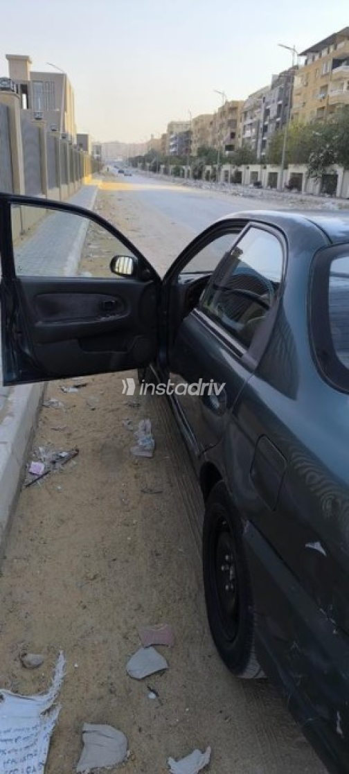 Kia Spectra 2003 Green Manual Used for Sale in Pyramids Gardens - 6