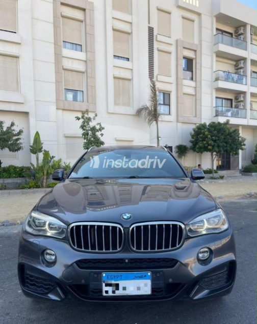 BMW X6 2016 Gray Automatic Used for Sale in Nasr city - 2