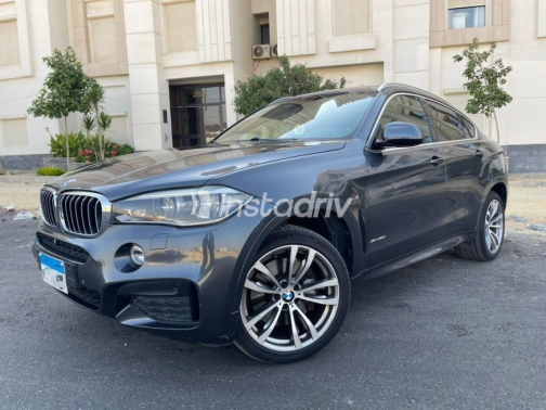 BMW X6 2016 Gray Automatic Used for Sale in Nasr city - 5