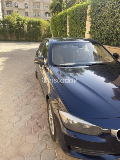BMW 316 2014 Dark Blue Automatic Used for Sale in Cairo - 1