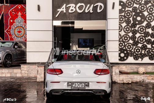 Mercedes C 200 2021 White Automatic Used for Sale in Heliopolis - 9