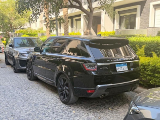 Land Rover Range Rover Sport 2021 Black Automatic Used for Sale in Nasr city