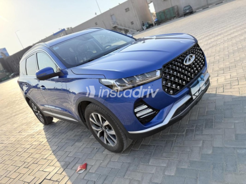 Chery Tiggo 7 pro 2022 Dark Blue Automatic Used for Sale in Sheikh Zayed City - 6