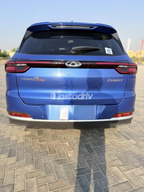 Chery Tiggo 7 pro 2022 Dark Blue Automatic Used for Sale in Sheikh Zayed City - 8