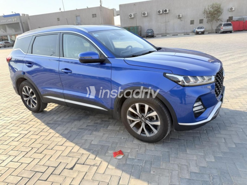 Chery Tiggo 7 pro 2022 Dark Blue Automatic Used for Sale in Sheikh Zayed City - 9