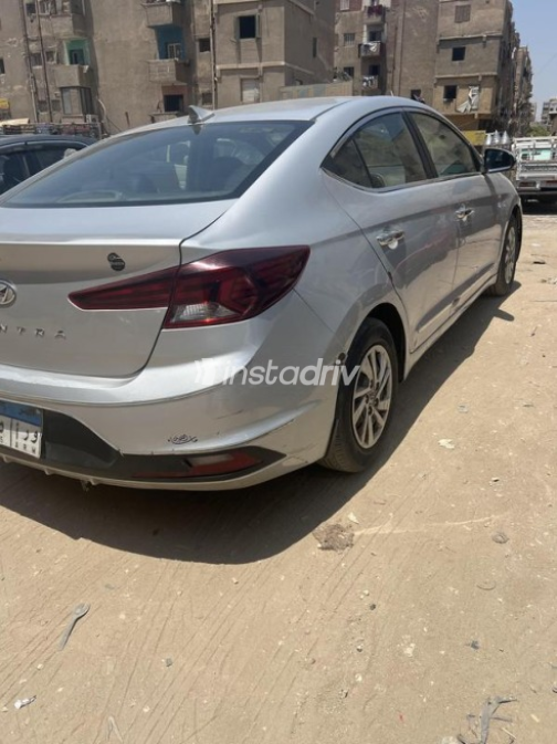 Hyundai Elantra AD 2019 Silver Automatic Used for Sale in Nasr city - 2