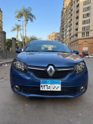 Renault Logan 2015 Blue Manual Used for Sale in Giza