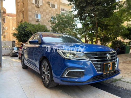 MG 5 2021 Dark Blue Automatic Used for Sale in Ismailia - 3