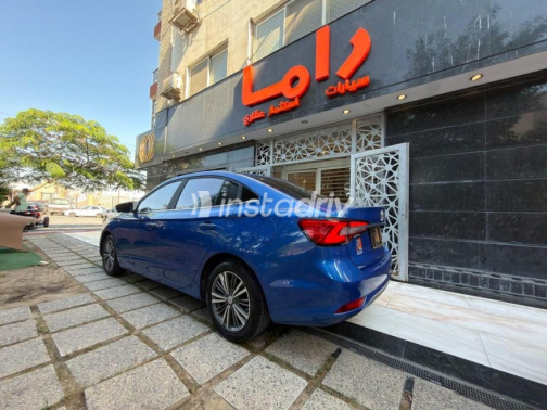 MG 5 2021 Dark Blue Automatic Used for Sale in Ismailia - 6