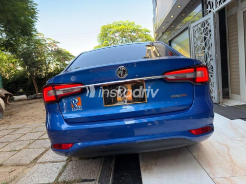 MG 5 2021 Dark Blue Automatic Used for Sale in Ismailia - 7