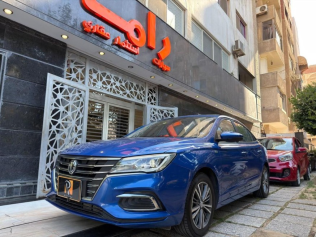 MG 5 2021 Dark Blue Automatic Used for Sale in Ismailia
